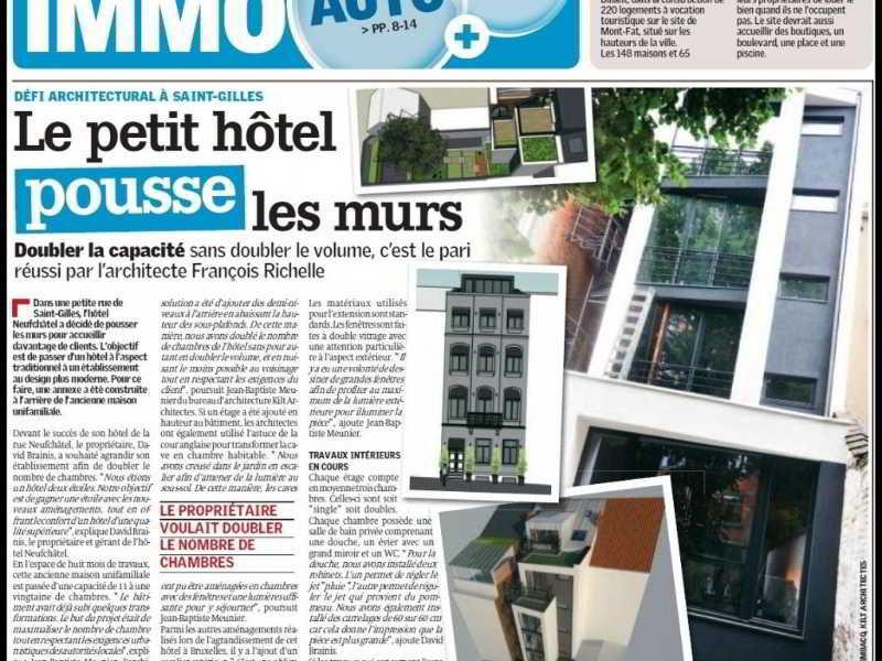 Hotel The Neufchatel Saint-Gilles Eksteriør billede